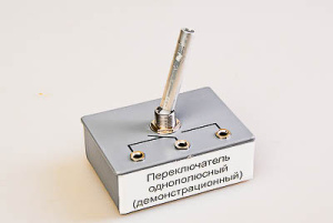 Переключатель однополюсный (демонстрационный)
