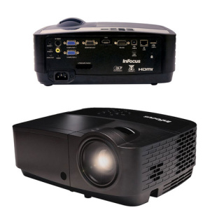 Проектор INFOCUS IN124STa, DLP, 1024×768, 4:3, 3300 лм, 15000:1, короткофокусный, 2,72 кг