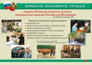 Плакаты "На службе Отечеству" ( комплект 10 пл., 59x42 cм)