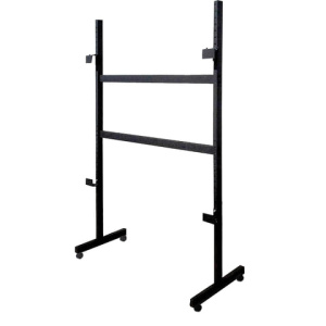 Стойка для интерактивных досок 60"-120" STW-04, универсальная, на колесах, черная