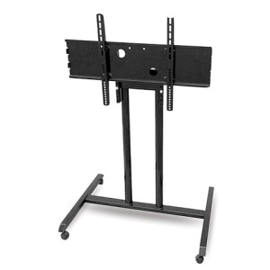 Стойка для интерактивных дисплеев 55", 65" CM-1200, универсальная, на колесах, черная