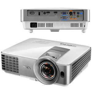 Проектор BENQ MW632ST, DLP, 1280×800, 16:10, 3200 лм, 13000:1, короткофокусный, 2,6 кг