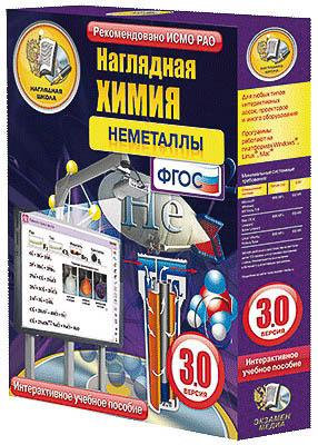 Интерактивное учебное пособие "Наглядная химия. Неметаллы"	