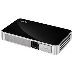 Проектор VIVITEK Qumi Q3 Plus, DLP, 1280×720, 16:9, 500 лм, 5000:1, LED, мобильный, 0,46 кг, черный