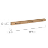 Экран проекционный BRAUBERG WALL, матовый, настенный, 180х180 см, 1:1, 236726 