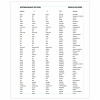 Тетрадь-словарик А5 48л. BRAUBERG для записи английских слов, скоба, клетка, справка