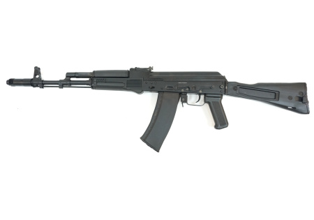 Макет автомата Калашникова со стволом-болванкой ММГ-АК74М М (ИЖ-184)