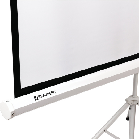 Экран проекционный BRAUBERG TRIPOD, матовый, на треноге, 150х150 см, 1:1, 236729