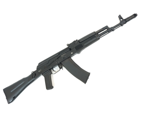 Макет автомата Калашникова со стволом-болванкой ММГ-АК74М М (ИЖ-184)
